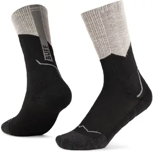 Buff Merino MW Crew Socks MWC1 Black L Носки из мериносовой шерсти средней плотности