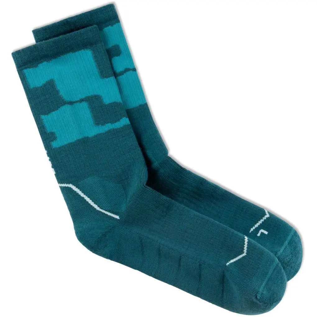 Носки Buff Merino MW Crew Socks MWC2 Teal L Photo 2