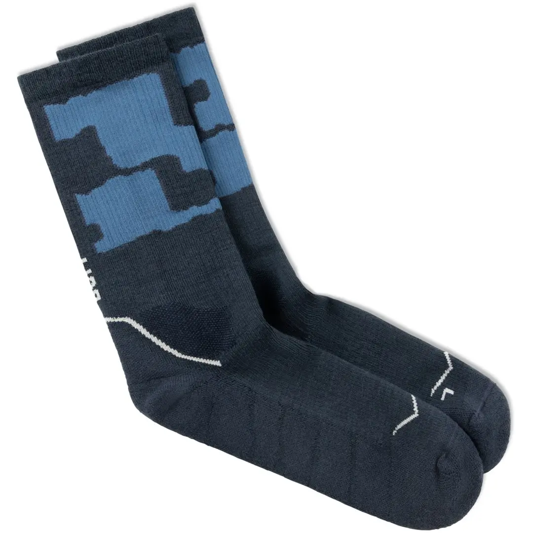 Носки Buff Merino MW Crew Socks MWC2 Night Blue L Photo 2