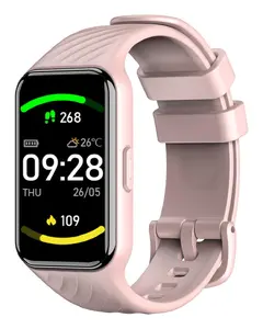 Smartband Blackview R10 Pink with 1.47-inch Touchscreen, Heart Rate Monitor, Bluetooth 5.2, and 20-Day Battery Life