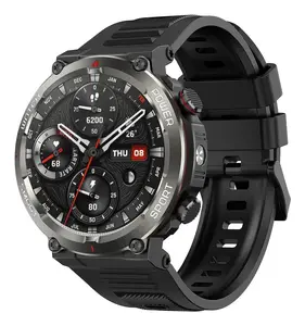 Blackview W50 Pro Smartwatch with 1.45" TFT Touchscreen Display, Bluetooth, Heart Rate Monitor, Pedometer and 960 mAh Battery in Black