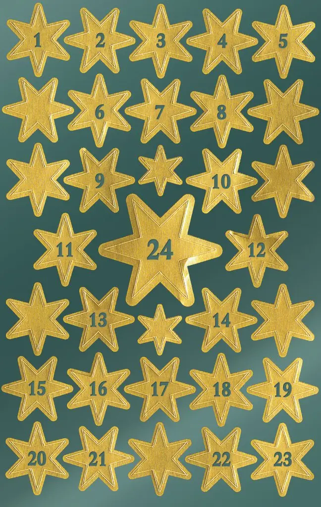 Avery 52809 Decorative Gold Stickers Photo 2