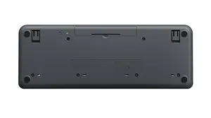 Logitech K250 bezvadu tastatūra ar RF un Bluetooth savienojumu, QWERTZ ungāru izkārtojumu, grafīta krāsā