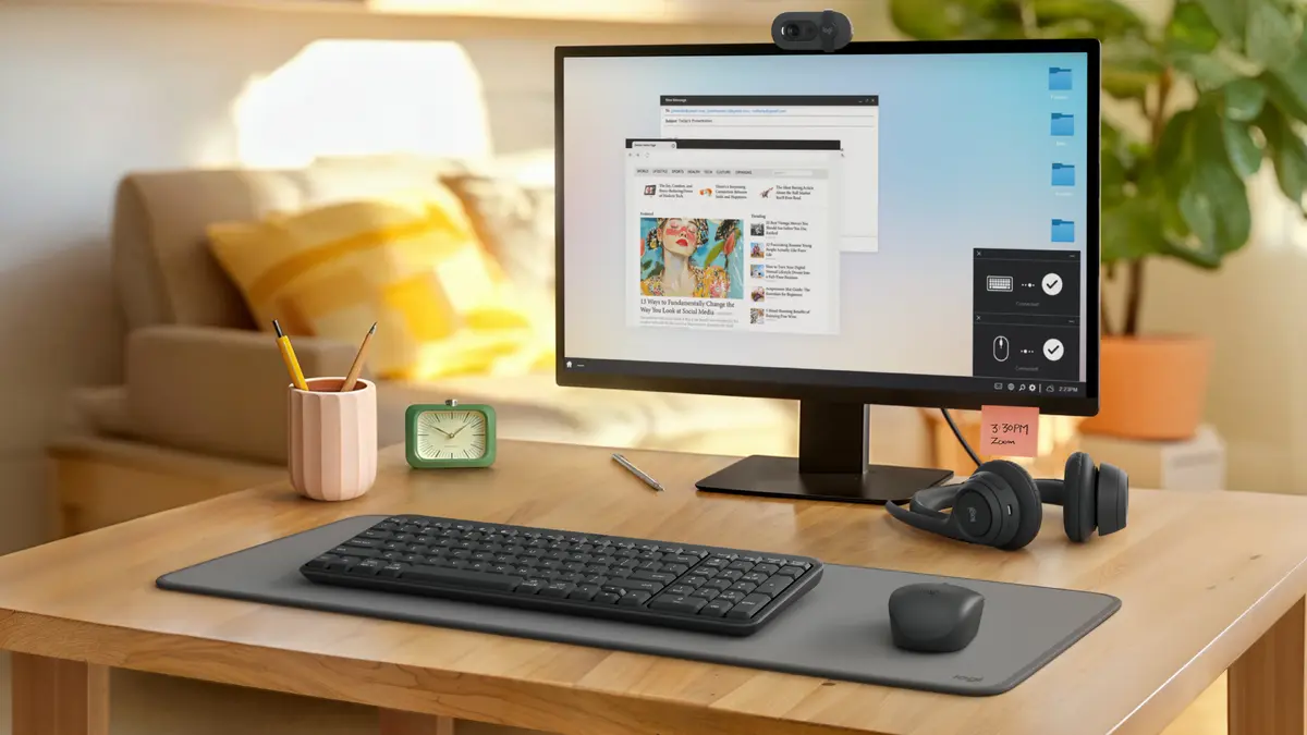 Logitech K250 bezvadu tastatūra - Grafīta Photo 3