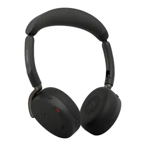 GN Audio Jabra Evolve3 65 Flex MS Wireless Binaural Headset USB-C Black with Charging Pad