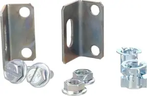 Schneider Electric LVS03583 Universal Angled Bracket Set of 6