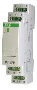 Электромагнитное реле FF PK4PR110 110В 4x8А