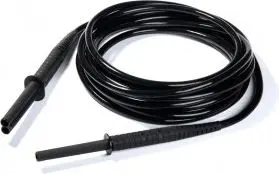 Sonel WAPRZ1X8BLBBE10K 1,8m ekranēts melns mērījumu vads 10kV