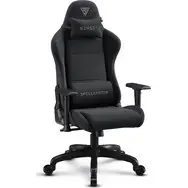 SENSE7 Spellcaster FUKU Gaming Chair Black Fabric Adjustable with Wheels 150 kg Capacity