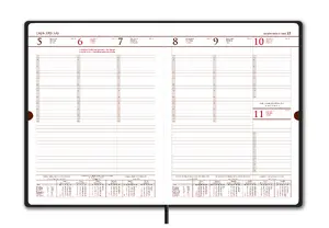 FAT Imperial 2027 Planner A4 Soft Cover Weekly Light Grey