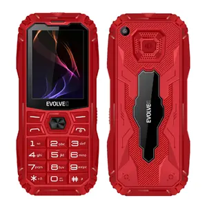 Evolveo MaxPhone A1 pogu mobilais tālrunis Dual SIM sarkans