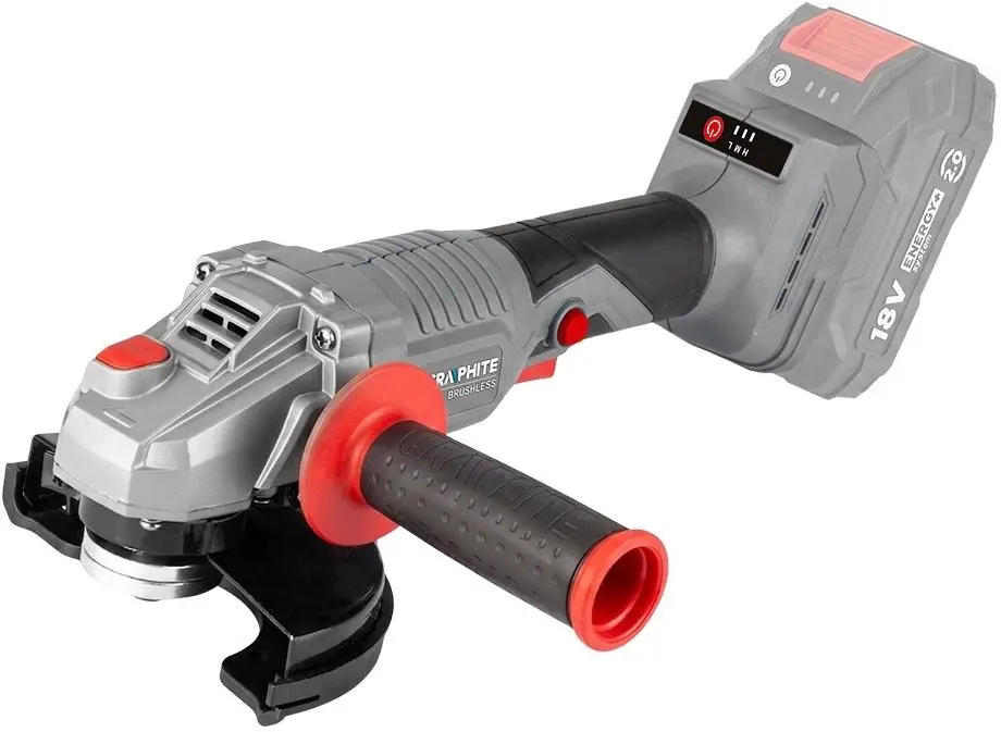 GRAPHITE 58GE142-1 Akumulatora leņķa slīpmašīna Energy+