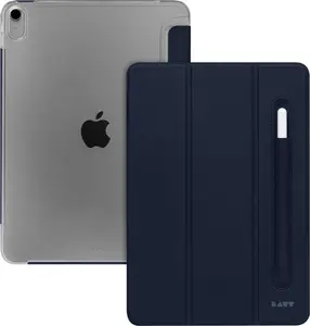 PICOM LAUT Huex Folio Tablet Case and Protective Cover with Apple Pencil Holder in Navy for iPad 10.9-inch 10th Generation