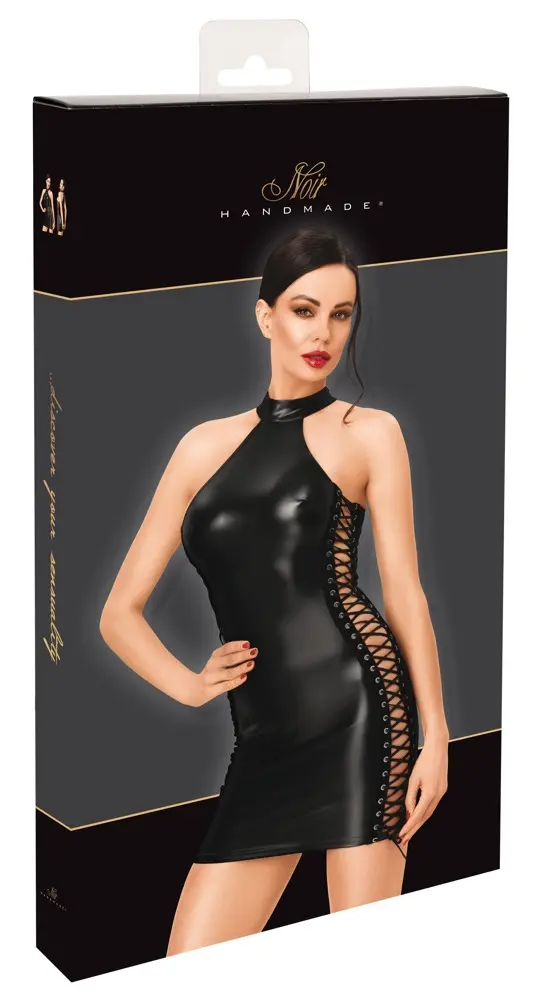 Noir Dress Lacing XL Seksuāla mini