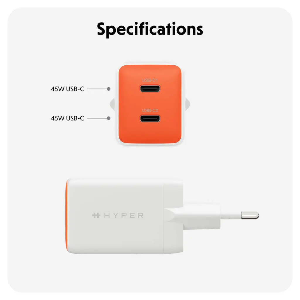 HYPER HyperJuice Flex 45W GaN Charger Photo 4