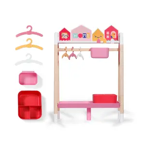 BABY born Clothes Rail Doll closet with mirror recommended for children from 3 years