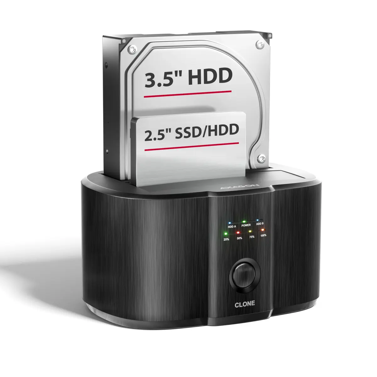 AXAGON ADSA-SC Dual SATA dokstacija un
