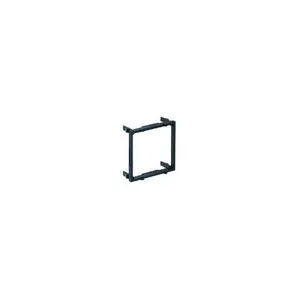 Kontakt-Simon K66 Outlet Box Accessory 90-Degree Positioning Adapter for 45x45mm Modules Black Plastic