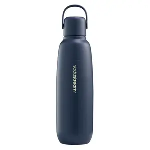 SodaStream Fizz & Go COOL 0,9L Termo gertuvė, Stainless Steel, Storm