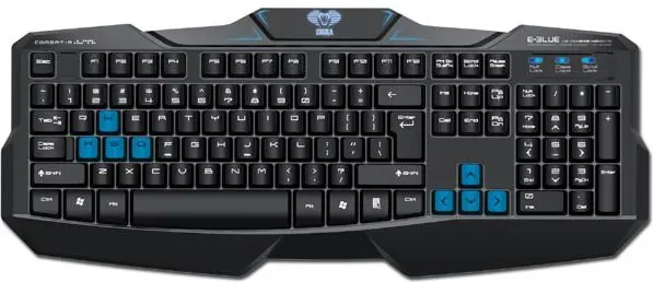 E-Blue Cobra EKM746 CZ/SK vadu spēļu
