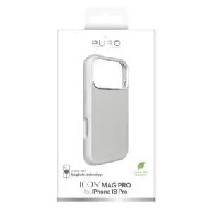 Puro Apple iPhone 18 Pro vāciņš ICON MagSafe sudraba