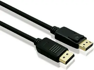 Кабель Secomp Standard DisplayPort, штекер-штекер, черный, 2 метра