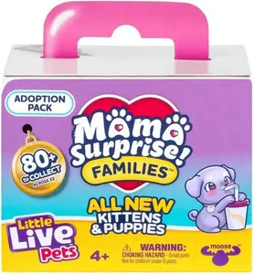 Cobi Little Live Pets Mama Surprise Family Adoption Pack Series 2 Interactive Toy