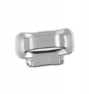 LOB ausu tipa sprādze no nerūsējošā tērauda 201 10x1,0 mm tērauda lentēm ZAP10(1,0)g201