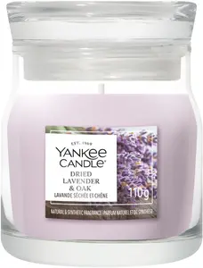 Aromatizēta svece mazajā burciņā Yankee Candle Dried Lavender & Oak