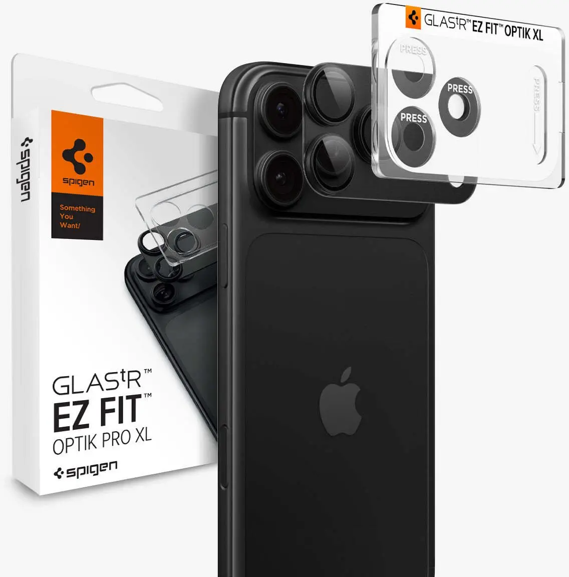Spigen AGL12035 Camera Lens Protector for Apple Photo 2