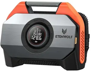 Auto gaisa kompresors Aptel Etenwolf S6 11.03 bar 19200mAh oranžs