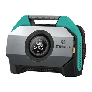 Etenwolf S6 automašīnas gaisa kompresors, 11.03 bar, 19,200 mAh, zils