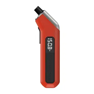 Etenwolf T300 Electronic Pressure Gauge in orange color for accurate tire pressure measurement with digital display