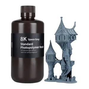 Elegoo sveķi pelēki 1 kg 3D drukas materiāls