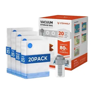 Etenwolf VB03 Vacuum Bags with 1500mAh Pump