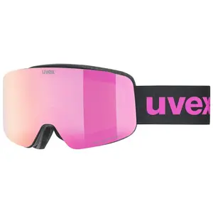 Uvex pwdr FM Winter Sport Goggles Black Unisex Pink Spherical Lens