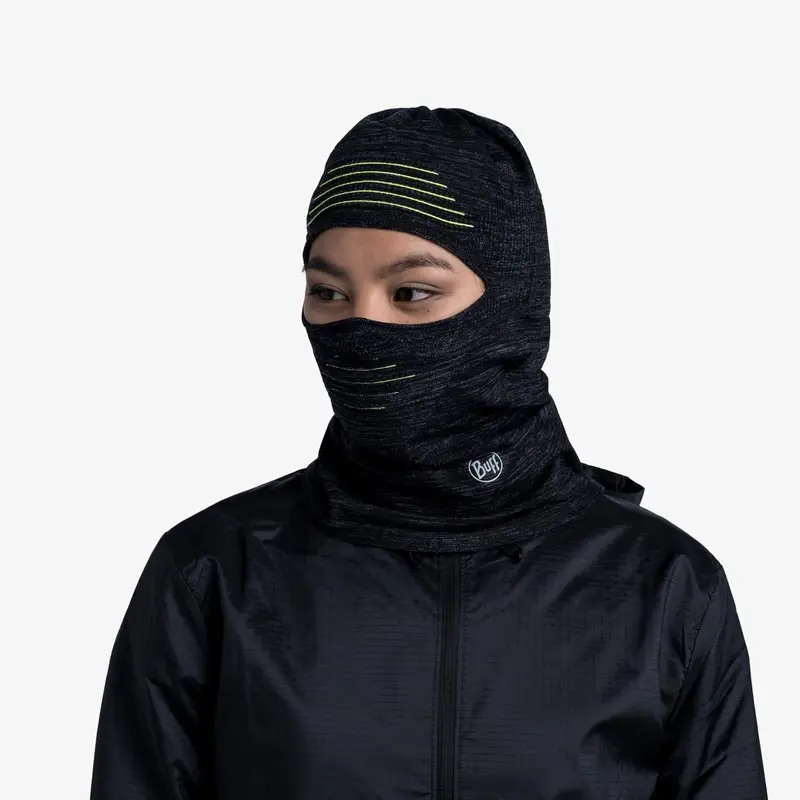 Балаклава Buff DRYFLX PRO Solid Черная Photo 3
