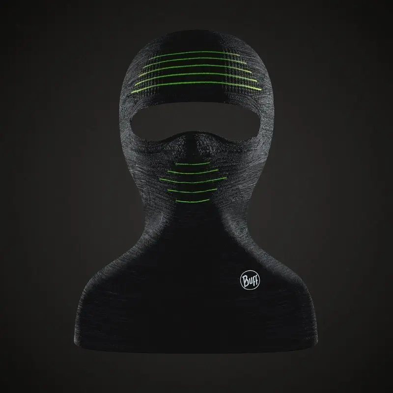 Балаклава Buff DRYFLX PRO Solid Черная Photo 4
