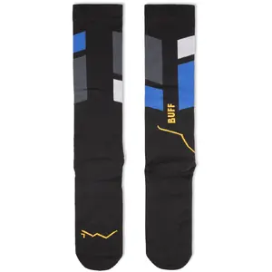 Zeķes Buff THERMONET OVER THE CALF TO BLACK L