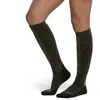 Buff Merino HW Over The Calf Socks HWO2 Olive Green L Photo 2