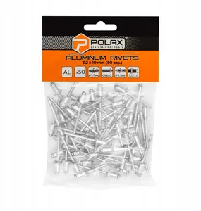 DELTA-OPTI Заклепки вытяжные алюминиевые 3.2 x 10 мм Polax