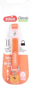 Zolux Classic kaķu kaklasiksna ar piekariņu koraļļu 20-30 cm