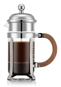 Кофеварка френч-пресс Bodum 12312-16-107 ручная 0.35 л нержавеющая сталь стекло 3 чашки