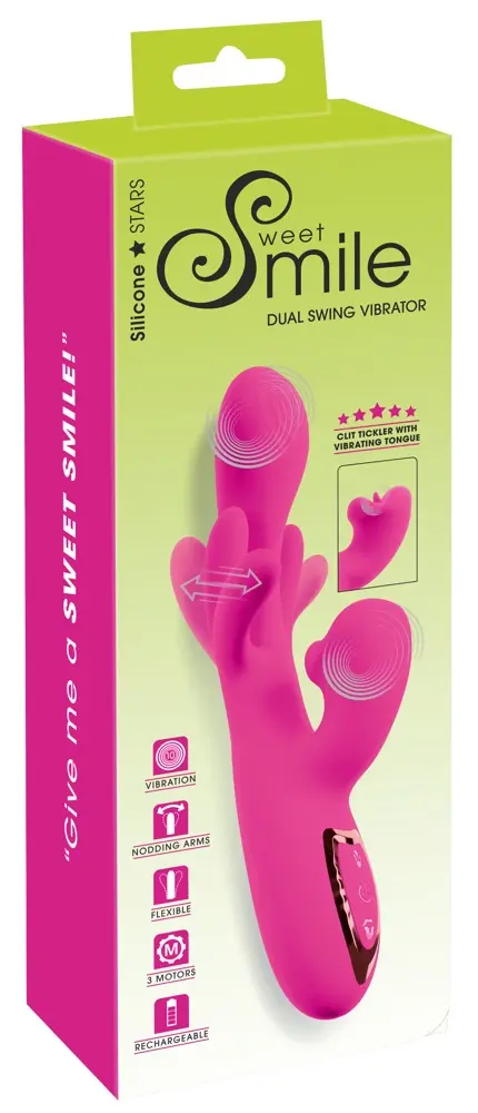 Sweet Smile Smile Dual Swing vibrators