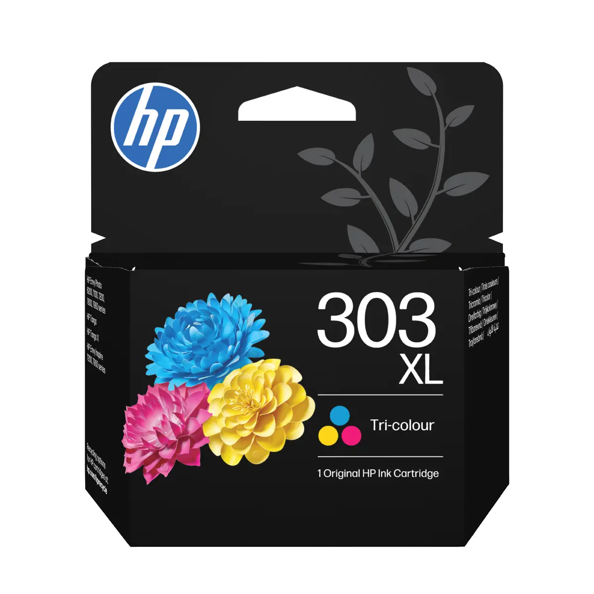 HP 303XL augstas ražības trīskrāsu oriģinālā