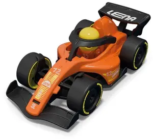 Polesie Lena 04301 Wooden Racing Vehicle Toy Multicolour Orange for Children from 2 Years