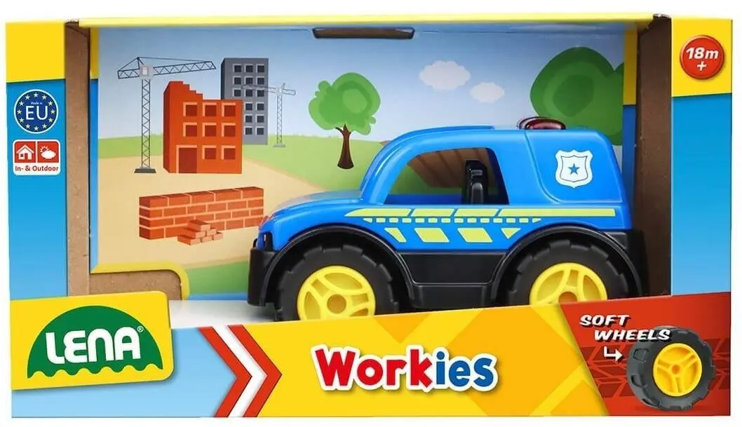 Policijas automašīnas rotaļlieta BigBuy Fun Workies