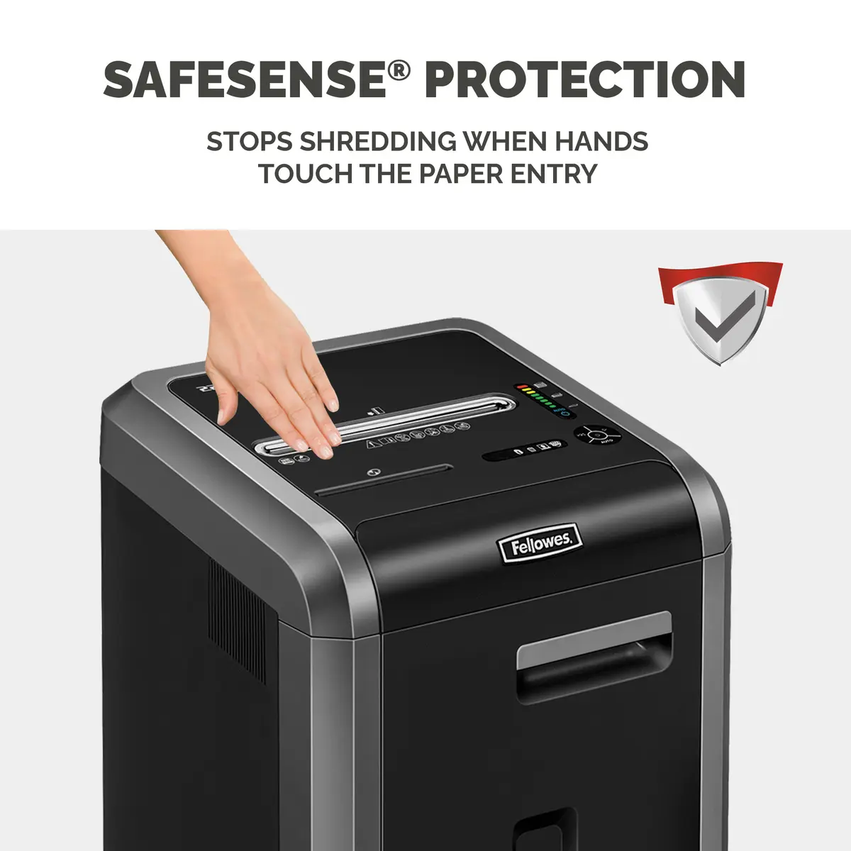 Fellowes 225Ci Cross Cut Paper Shredder Photo 6
