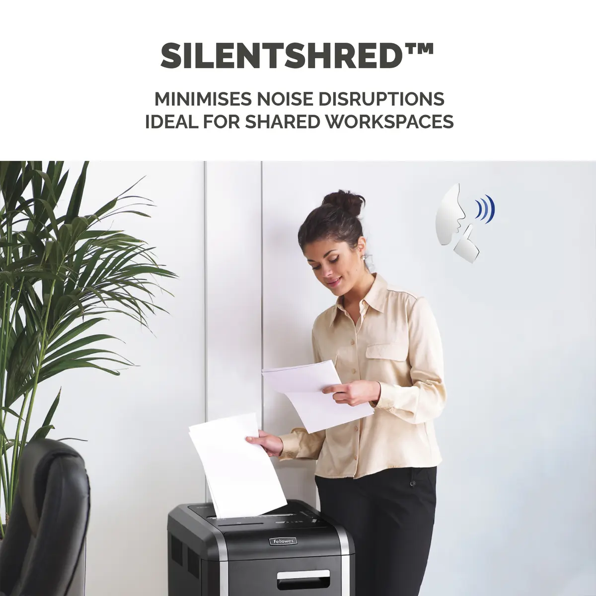 Fellowes 225Ci Cross Cut Paper Shredder Photo 8