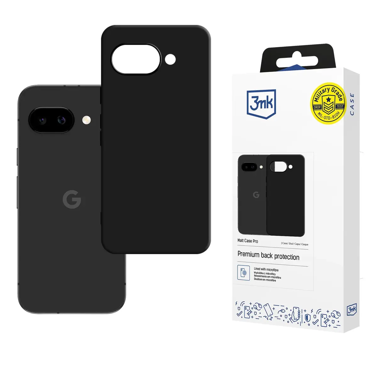 Google Pixel 10A vāciņš 3mk Matt